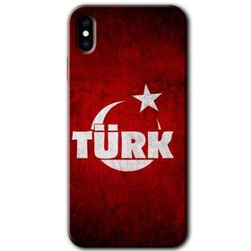 Apple iPhone X Ayyıldız Türk Baskılı Uyumlu Silikon Kılıf