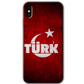 Apple iPhone X Ayyıldız Türk Baskılı Uyumlu Silikon Kılıf