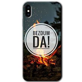 Apple iPhone X Bezdum Da Baskılı Uyumlu Silikon Kılıf