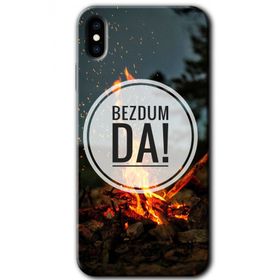 Apple iPhone X Bezdum Da Baskılı Uyumlu Silikon Kılıf