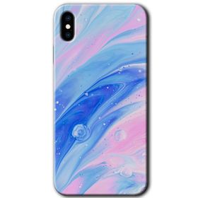 Apple iPhone X Blur Lights Baskılı Uyumlu Silikon Kılıf