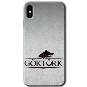 Apple iPhone X Göktürk Baskılı Uyumlu Silikon Kılıf