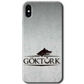 Apple iPhone X Göktürk Baskılı Uyumlu Silikon Kılıf