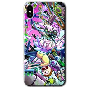 Apple iPhone X Graffiti Çizgi Film Baskılı Uyumlu Silikon Kılıf