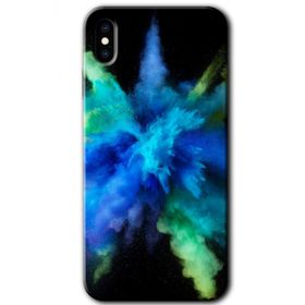 Apple iPhone X Karışım 1 Baskılı Uyumlu Silikon Kılıf