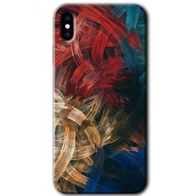 Apple iPhone X Karma Boyalar Baskılı Uyumlu Silikon Kılıf