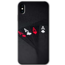 Apple iPhone X King Lion Baskılı Uyumlu Silikon Kılıf