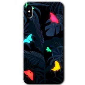 Apple iPhone X Lighter Butterfly Baskılı Uyumlu Silikon Kılıf