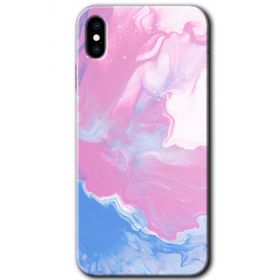 Apple iPhone X Liquid Lekeler Art Baskılı Uyumlu Silikon Kılıf