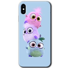 Apple iPhone X Puffy Baskılı Uyumlu Silikon Kılıf