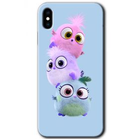Apple iPhone X Puffy Baskılı Uyumlu Silikon Kılıf