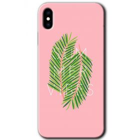Apple iPhone X Summer Vibes Baskılı Uyumlu Silikon Kılıf
