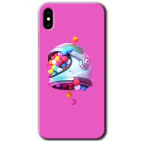 Apple iPhone X Uzay Başlığı Baskılı Uyumlu Silikon Kılıf