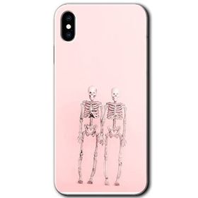 Apple iPhone X Yaşayan Çift Baskılı Uyumlu Silikon Kılıf