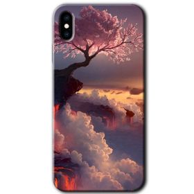 Apple iPhone X Yeşil Kurt Baskılı Uyumlu Silikon Kılıf