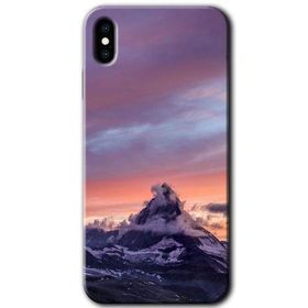 Apple iPhone X Zirve Baskılı Uyumlu Silikon Kılıf