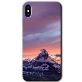 Apple iPhone X Zirve Baskılı Uyumlu Silikon Kılıf