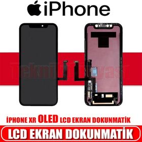 Apple iPhone Xr Dokunmatik Siyah Servis Revize Lcd Ekran