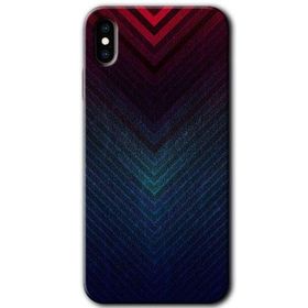 Apple iPhone XS Abstract 4 Baskılı Uyumlu Silikon Kılıf