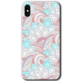Apple iPhone XS Çin Mandala 1 Baskılı Uyumlu Silikon Kılıf