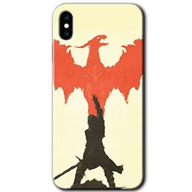 Apple iPhone XS Dragon Hunter 1 Baskılı Uyumlu Silikon Kılıf