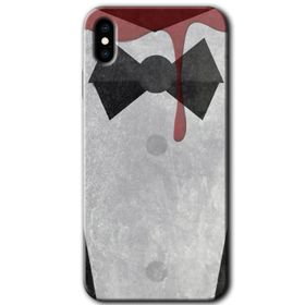 Apple iPhone XS Gentleman Blood Baskılı Uyumlu Silikon Kılıf