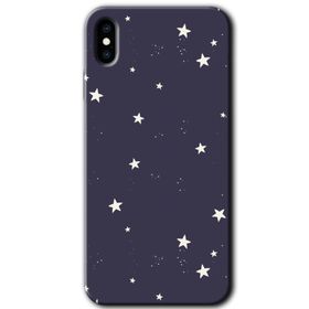 Apple iPhone XS Gökyüzü Yıldız Baskılı Uyumlu Silikon Kılıf