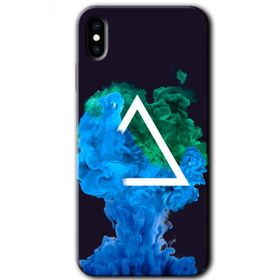 Apple iPhone XS İnk Clot Baskılı Uyumlu Silikon Kılıf