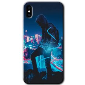 Apple iPhone XS King Lion Baskılı Uyumlu Silikon Kılıf