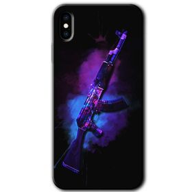 Apple iPhone XS King Lion Baskılı Uyumlu Silikon Kılıf