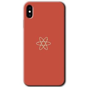 Apple iPhone XS Max Atom Baskılı Uyumlu Silikon Kılıf