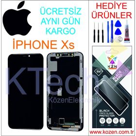 Apple iPhone Xs Max Dokunmatik Siyah Tft AAA Kalite Lcd Ekran
