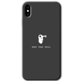 Apple iPhone XS Max Headshot Baskılı Uyumlu Silikon Kılıf