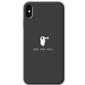 Apple iPhone XS Max Headshot Baskılı Uyumlu Silikon Kılıf