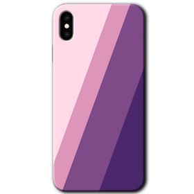 Apple iPhone XS Max Oblique Baskılı Uyumlu Silikon Kılıf