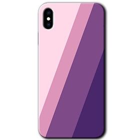 Apple iPhone XS Max Oblique Baskılı Uyumlu Silikon Kılıf
