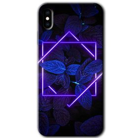 Apple iPhone XS Mekanik Yaprak 5 Baskılı Uyumlu Silikon Kılıf