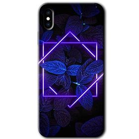 Apple iPhone XS Mekanik Yaprak 5 Baskılı Uyumlu Silikon Kılıf