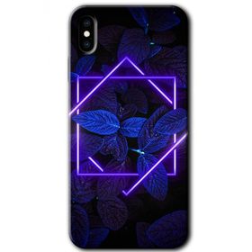 Apple iPhone XS Mekanik Yaprak 5 Baskılı Uyumlu Silikon Kılıf