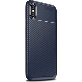 Apple İphone XS Negro Karbon Dizayn Nano Silikon Kılıf