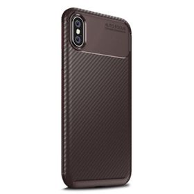 Apple İphone XS Negro Karbon Silikon Kılıf