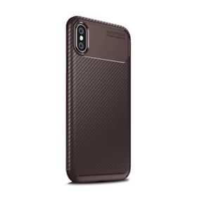 Apple İphone XS Negro Karbon Silikon Kılıf