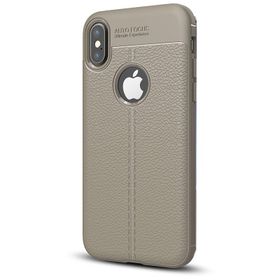 Apple İphone Xs Niss Deri Görünümlü Ultra Koruma Silikon Kılıf