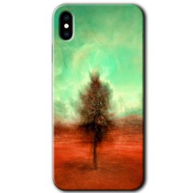 Apple iPhone XS Outlines Paint Baskılı Uyumlu Silikon Kılıf