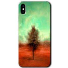 Apple iPhone XS Outlines Paint Baskılı Uyumlu Silikon Kılıf