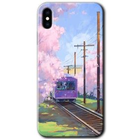 Apple iPhone XS Rails Paint Baskılı Uyumlu Silikon Kılıf