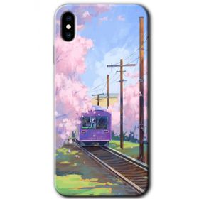 Apple iPhone XS Rails Paint Baskılı Uyumlu Silikon Kılıf