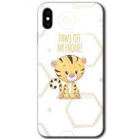 Apple iPhone XS Sevimli Kedi 1 Baskılı Uyumlu Silikon Kılıf