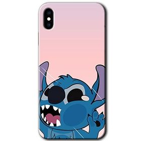 Apple iPhone XS Stitch Baskılı Uyumlu Silikon Kılıf
