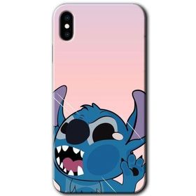 Apple iPhone XS Stitch Baskılı Uyumlu Silikon Kılıf